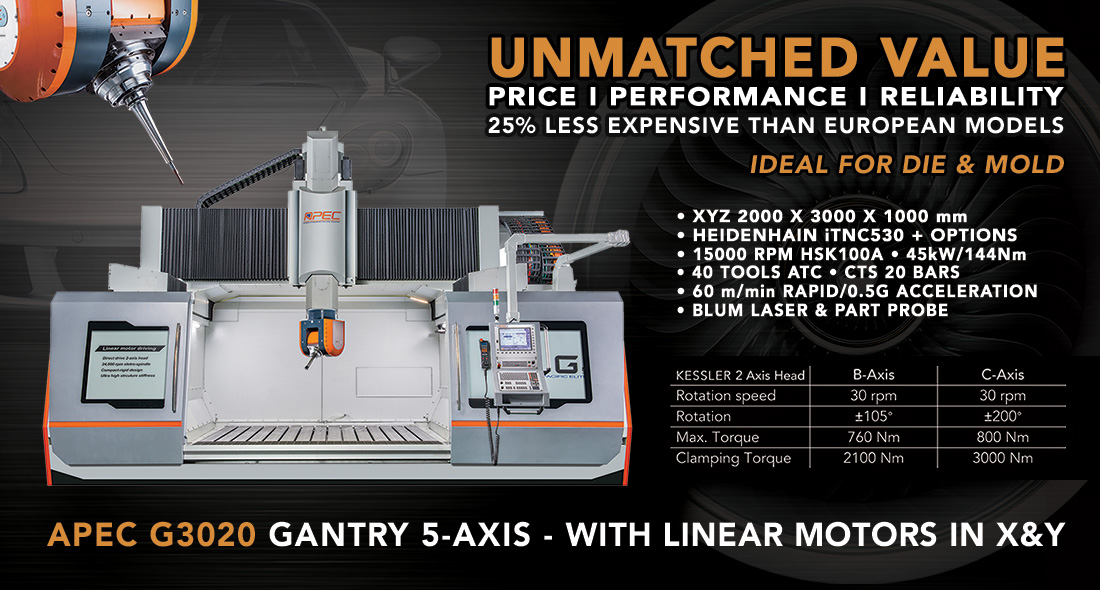 APEC G3020 GANTRY 5-AXIS